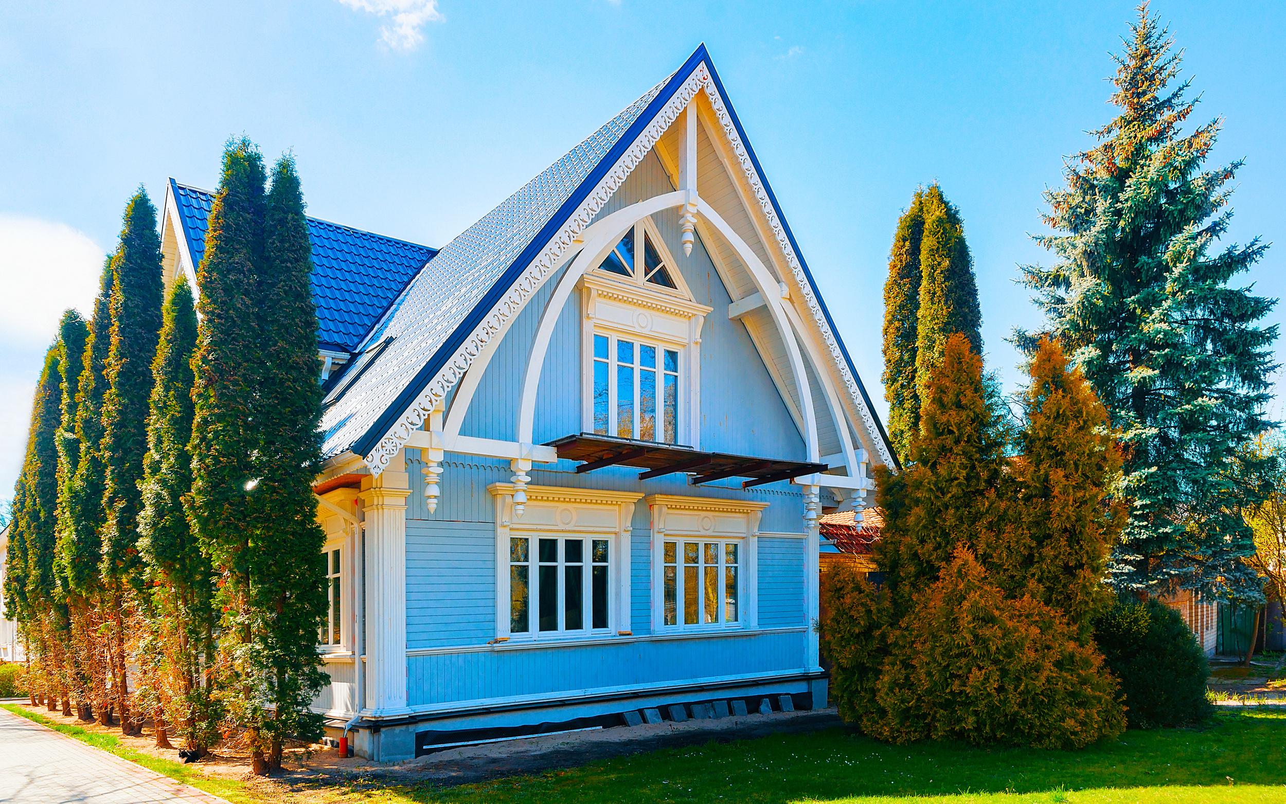 Modern Cottage House with Court Yard Vilnius Reflex